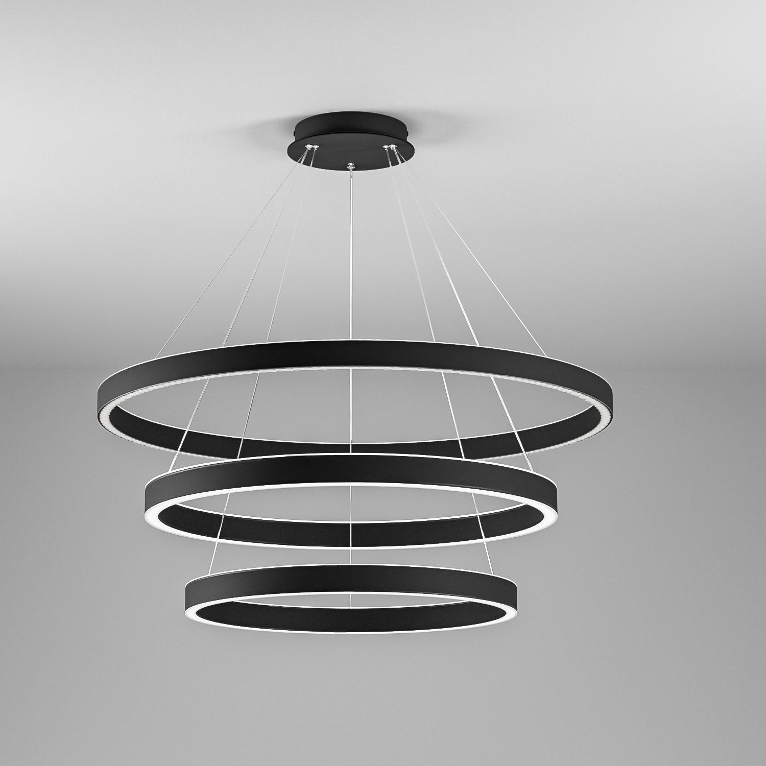 GEALUCE Montatura in alluminio satinato bianco-oro-nero. Diffusore in silicone bianco opale. LED CRISEIDE 3 LUCI GEALUCE Montatura in alluminio satinato bianco-oro-nero. Diffusore in silicone bianco opale. LED CRISEIDE 3 LUCI